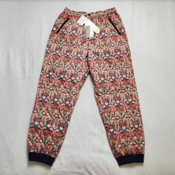 New women's 2 J Crew quilted snow puffer pant in Liberty May nouveau print - Picture 2 of 10